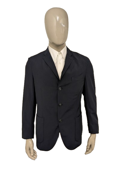 Boglioli K Jacket Wollen colbert. Donker Blauw gekleurd. Maat 52 / L.