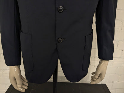 Boglioli K Jacket Wollen colbert. Donker Blauw gekleurd. Maat 52 / L.