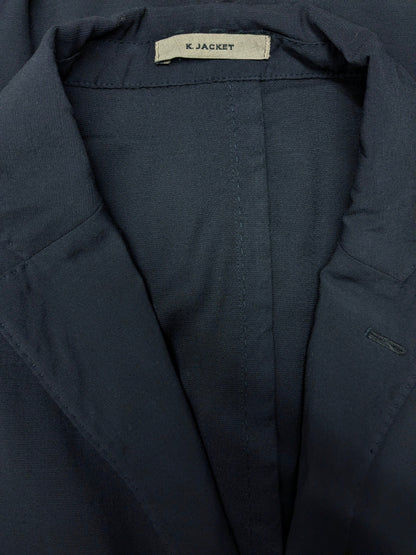 Boglioli K Jacket Wollen colbert. Donker Blauw gekleurd. Maat 52 / L.