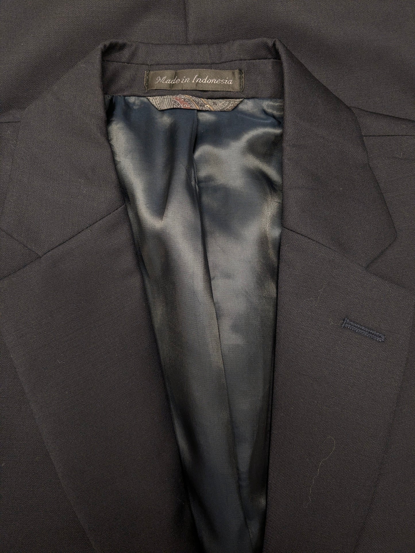 Lauren Ralph Lauren Wollen colbert. Donker Blauw gekleurd. Maat 25 (50 / M).