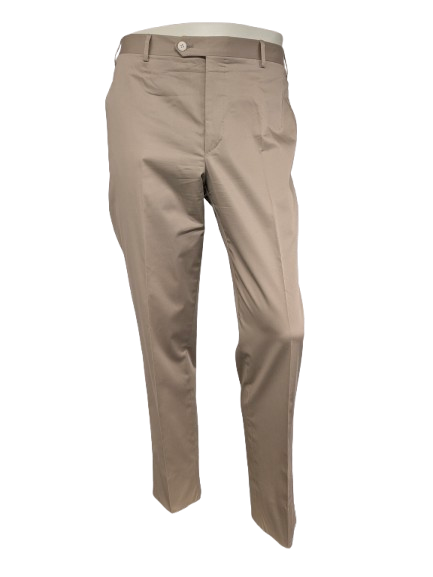 Corneliani pantalon. Beige gekleurd. Maat 52 / L.