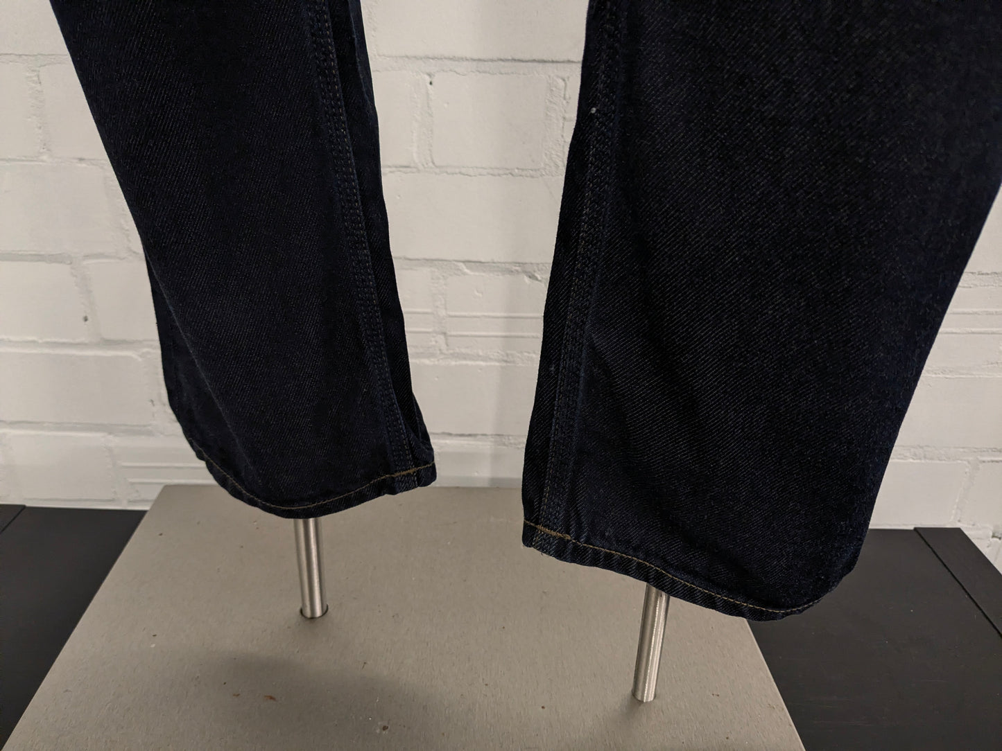 PME Legend-Jeans. Dunkelblau gefärbt. Größe B33 - L30. Typ Aero Union 1959.