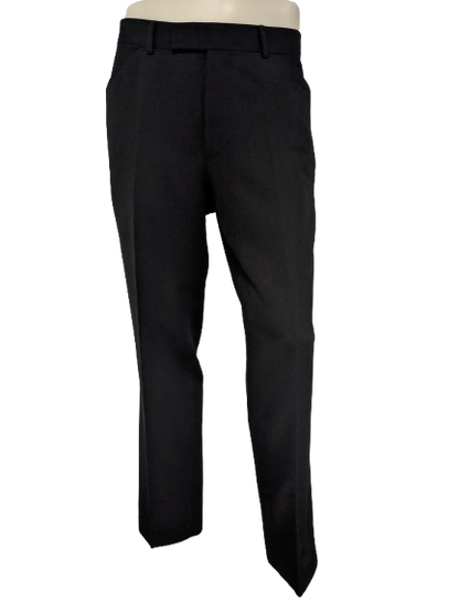 Hugo Boss Wool trousers. Dark Gray mixed motif. Size 52 / L.