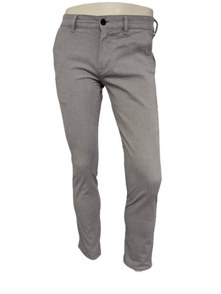 Boss Hugo Boss Hosen / Hosen. Grau gemischt. Größe 46 / S. Slim Fit. strecken.