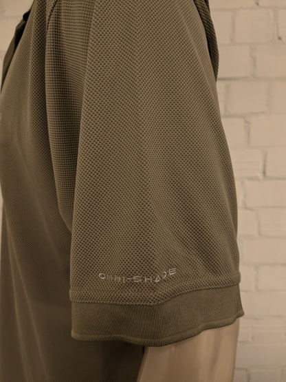 Columbia PFG polo. Groen motief. Maat XL.