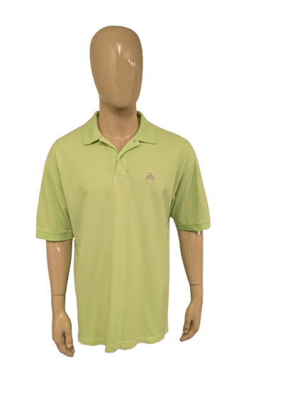 Izod polo. Groen gekleurd. Maat XL