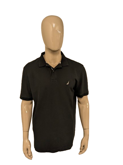 Nautica polo – zwart – maat XL classic fit