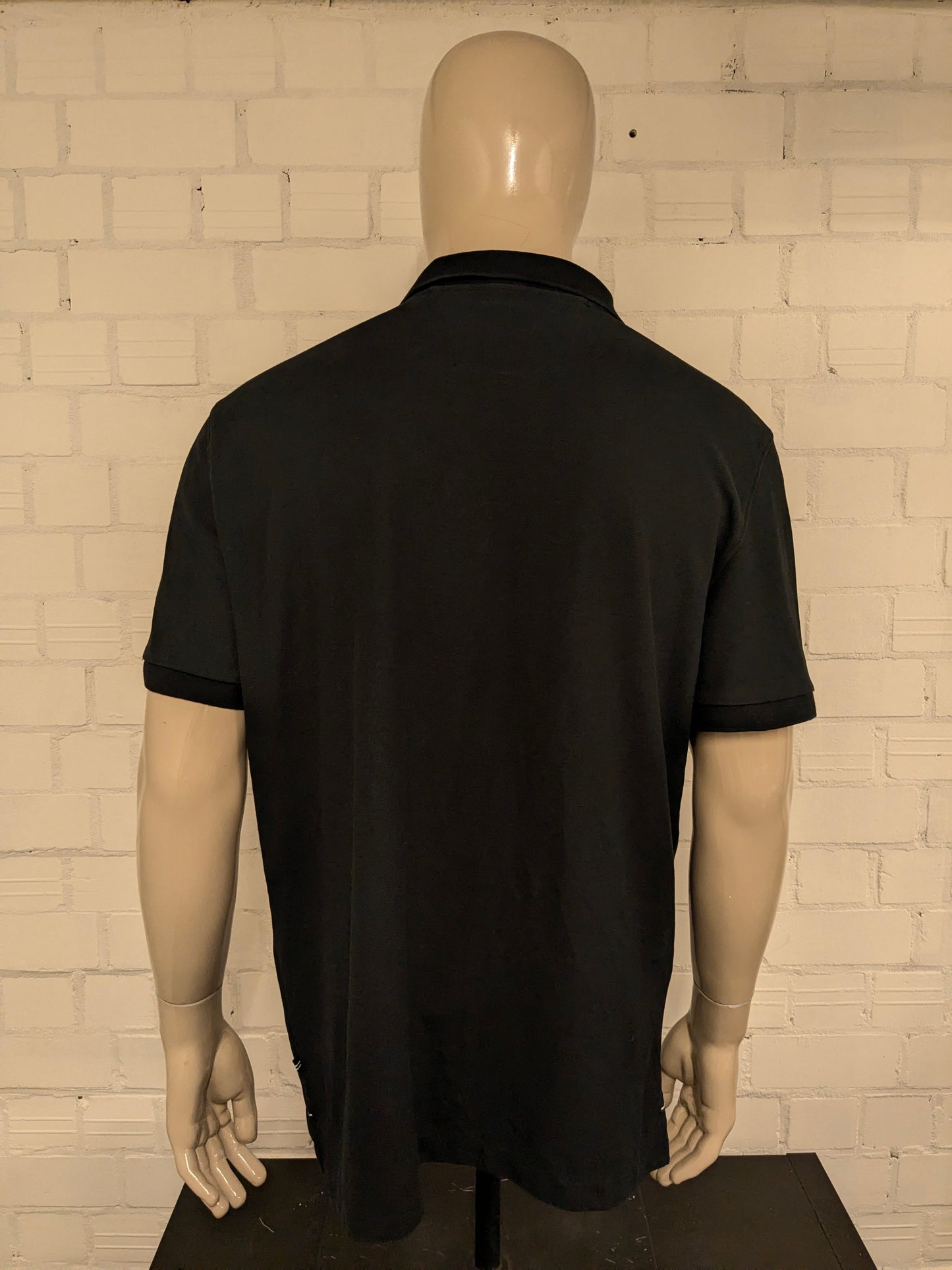 Nautica polo. Zwart gekleurd. Maat XL. classic fit.