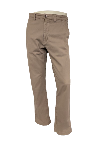 Dockers broek. Beige gekleurd. Maat W36 - L34. slim fit.