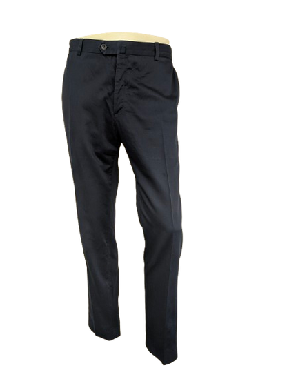 Bungaro Italian handmade broek / pantalon. Donker Blauw gekleurd. Maat 56.