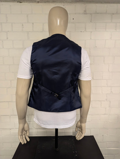 Torres Cerimonia gilet – blauw/grijze print – maat M