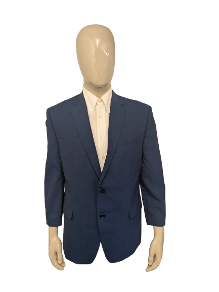 Lauren Ralph Lauren Wollen colbert. Blauw Zwart gemêleerd. Maat 27 (54 / L).