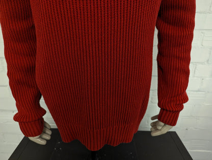 Nautica trui. Rood gekleurd. Maat XL.