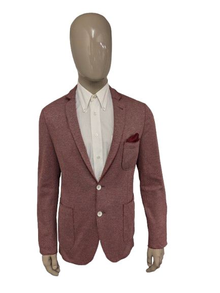Move by Digel zomer Colbert. Rood Wit gemêleerd. Maat 50 / M.