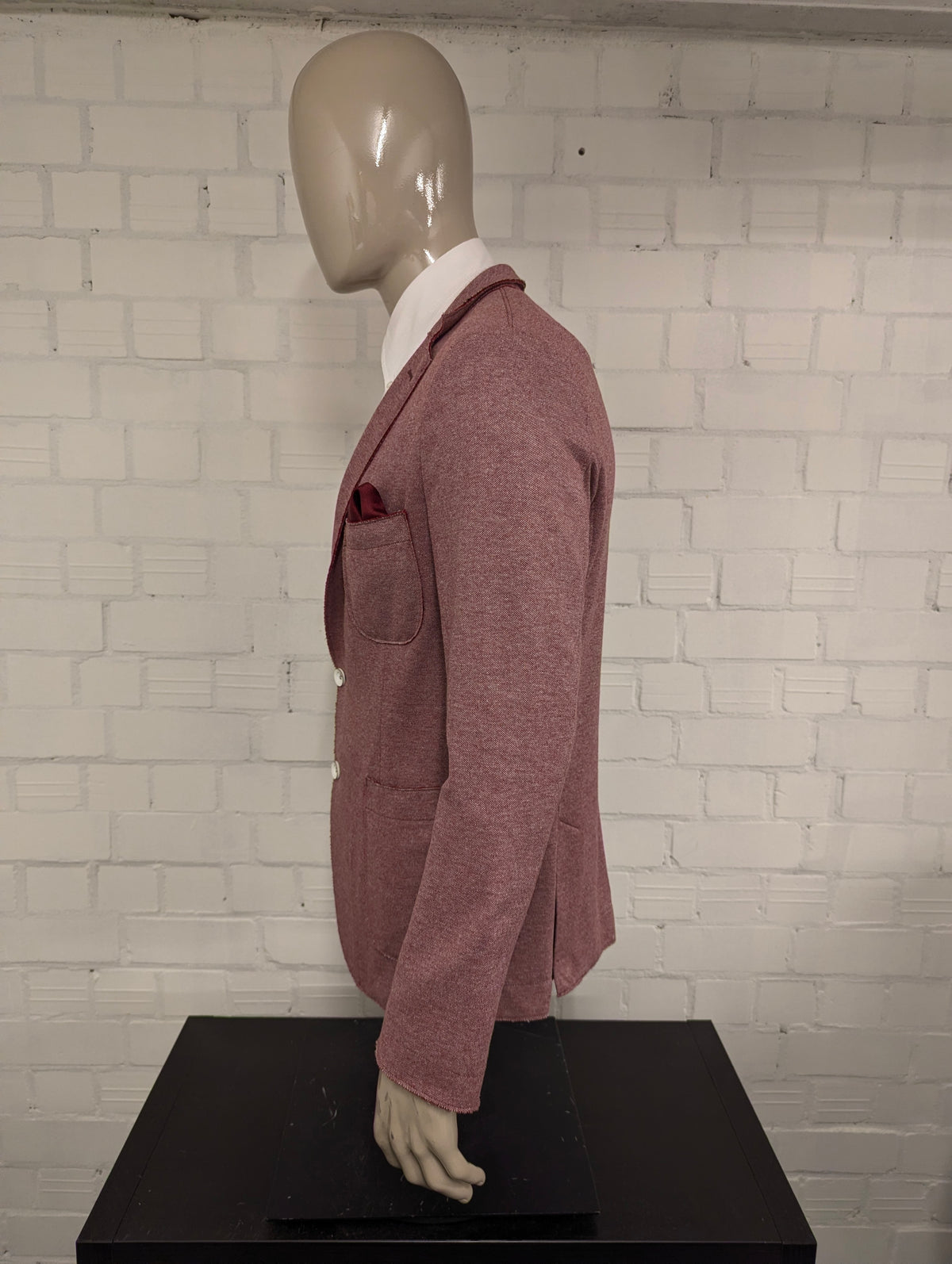 Move by Digel zomer Colbert. Rood Wit gemêleerd. Maat 50 / M.