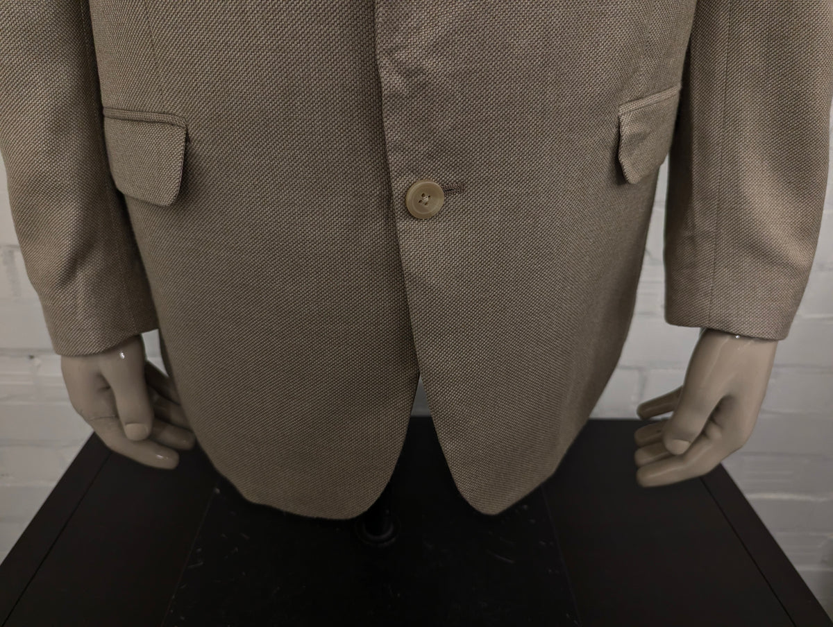 Chaps Colbert. Beige gemêleerd. Maat 56 / XL.