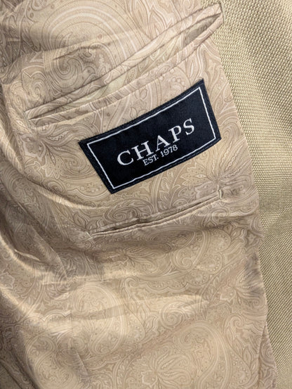 Chaps Colbert. Beige gemêleerd. Maat 56 / XL.