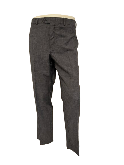 Lauren Ralph Lauren Wollen broek / pantalon. Grijs gemêleerd. Maat 58.