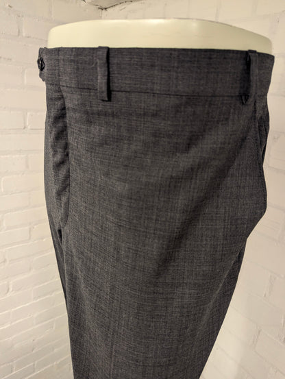 Lauren Ralph Lauren Wollen broek / pantalon. Grijs gemêleerd. Maat 58.