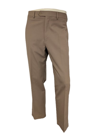 Lauren Ralph Lauren Wollen broek / pantalon. Beige gemêleerd. Maat 56.