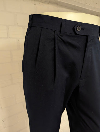 Lauren Ralph Lauren broek / pantalon. Donker Blauw gekleurd. Maat 50.