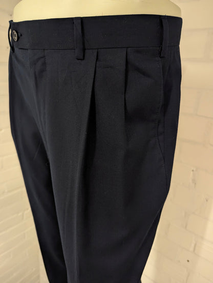 Lauren Ralph Lauren broek / pantalon. Donker Blauw gekleurd. Maat 50.