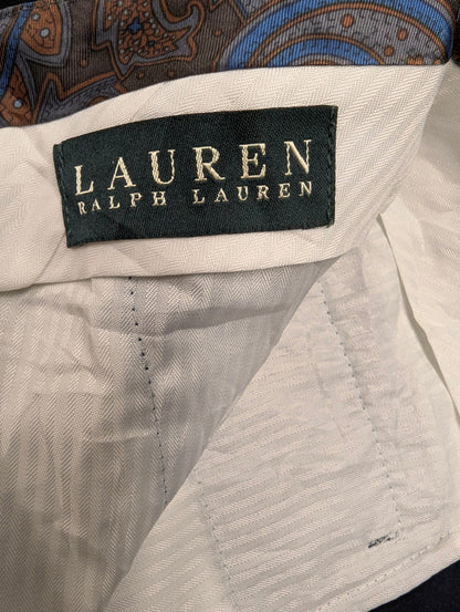 Lauren Ralph Lauren broek / pantalon. Donker Blauw gekleurd. Maat 50.