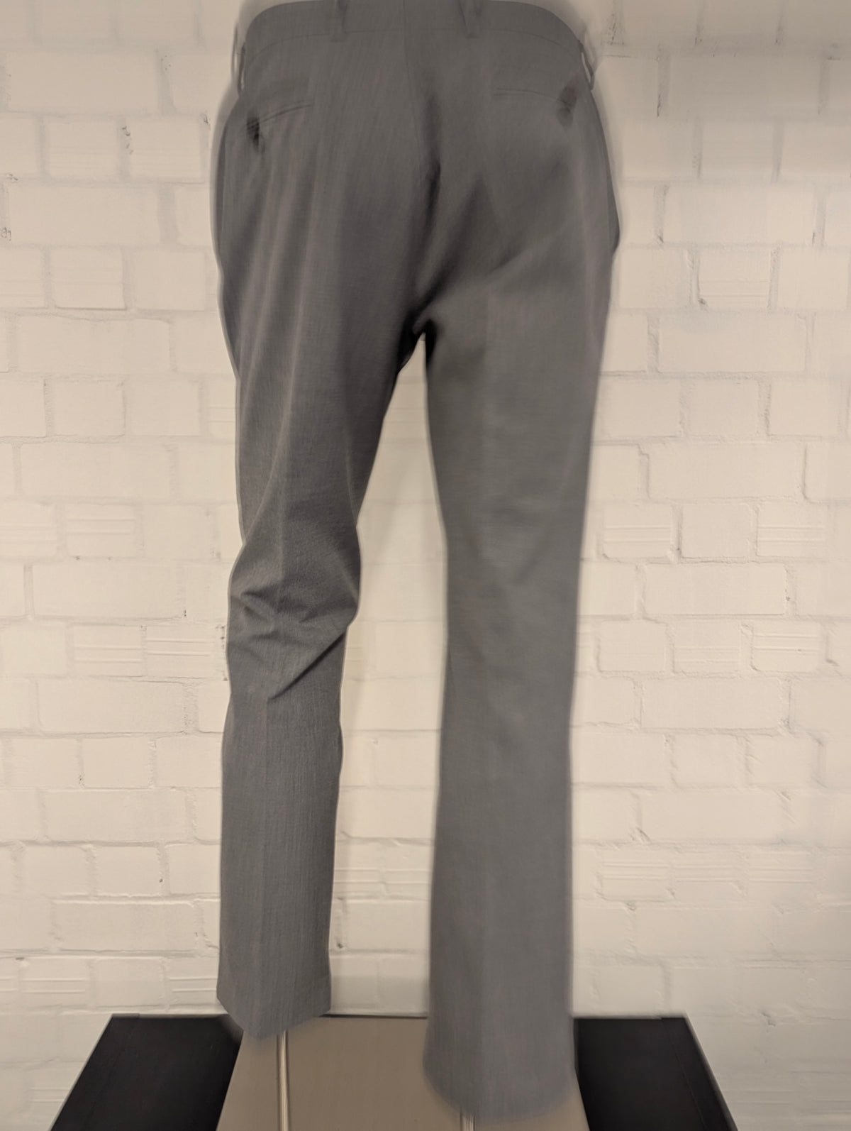 Pantaloni/pantaloni Lauren Ralph Lauren. Grigio misto. vestibilità slim. Taglia 50.