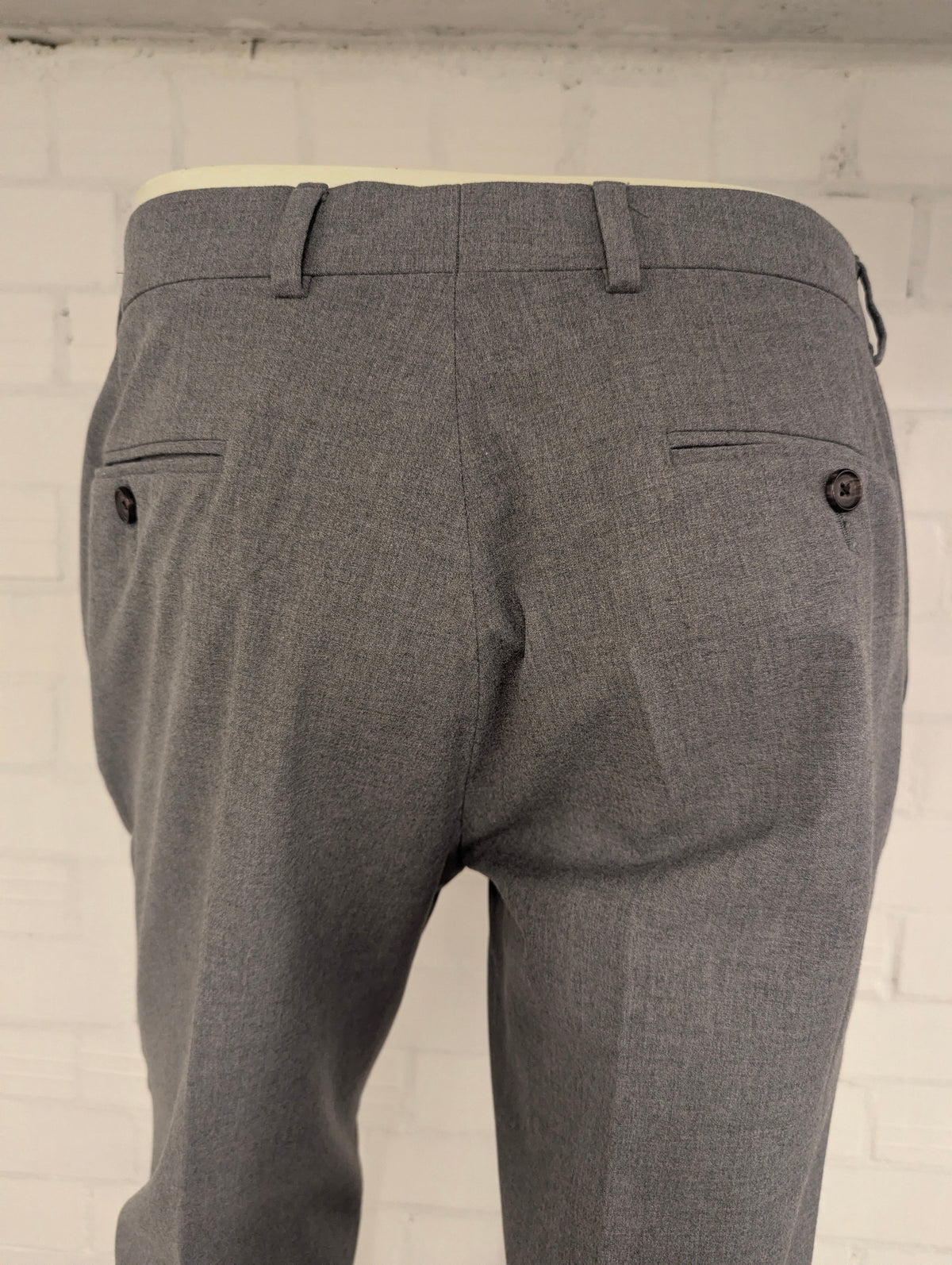 Pantaloni/pantaloni Lauren Ralph Lauren. Grigio misto. vestibilità slim. Taglia 50.