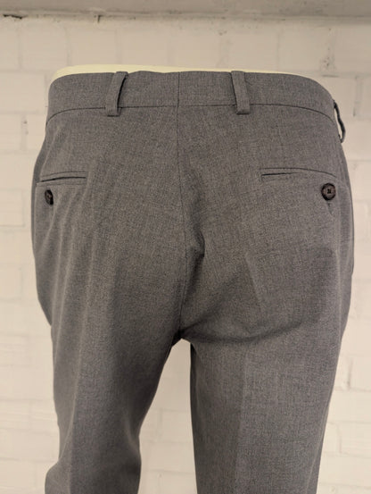 Pantaloni/pantaloni Lauren Ralph Lauren. Grigio misto. vestibilità slim. Taglia 50.