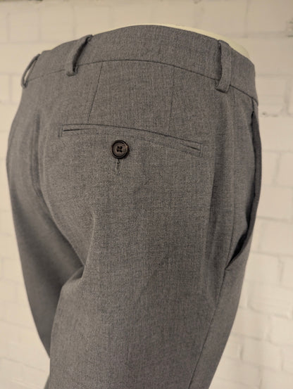 Pantaloni/pantaloni Lauren Ralph Lauren. Grigio misto. vestibilità slim. Taglia 50.