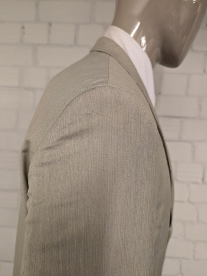 Chaps colbert. Beige gemêleerd. Maat 52 / L.