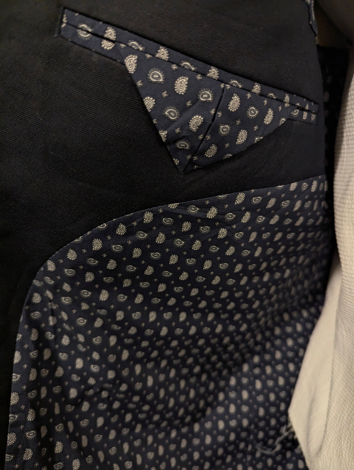 Chaps colbert. Donker Blauw gekleurd. Maat 54 / L. #843.