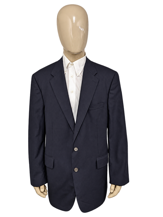 Vintage Chaps Ralph Lauren colbert. Donker Blauw gekleurd. Maat 58 / XL. #841. – vrijstaande voorzijde.