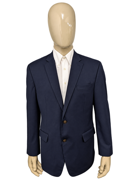Chaps colbert. Donker Blauw gekleurd. Maat 54 / L. #843. – vrijstaande voorzijde.