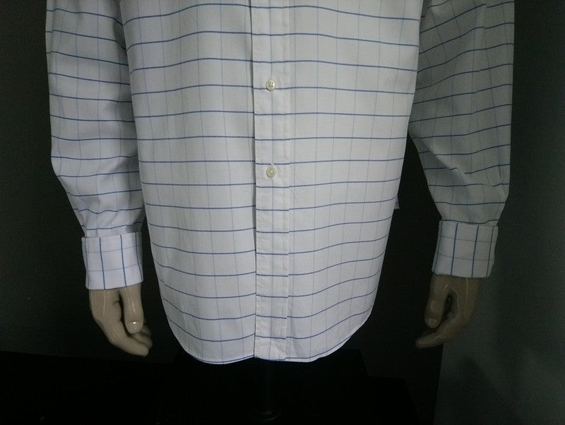 Camisa Ralph Lauren. Azul blanco. 2XL. Tipo Gemelos