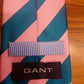 Gant Silk Tie rose / motif vert