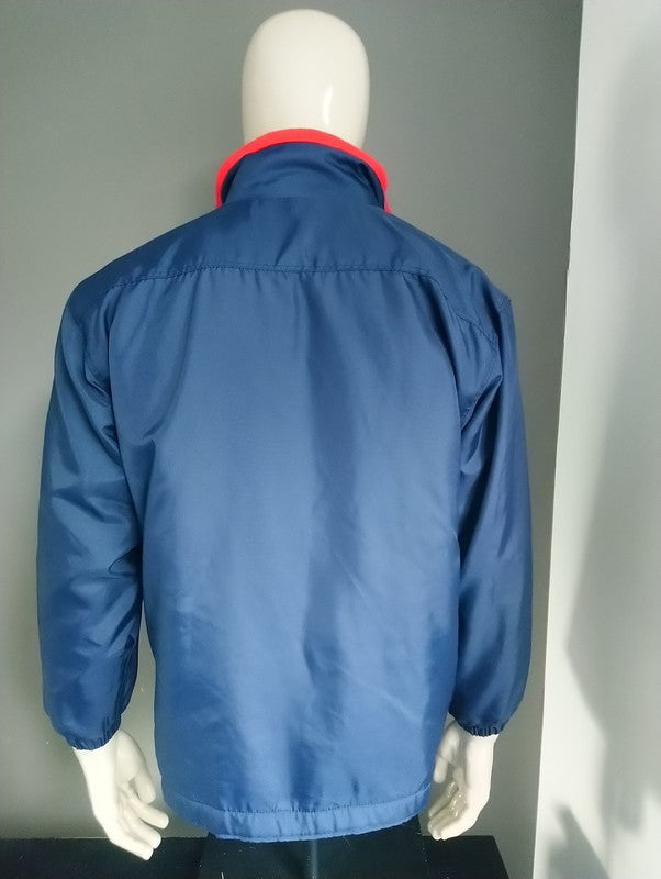Jacket réversible Rucanor / entre la veste. Bleu rouge ou foncé. Taille S
