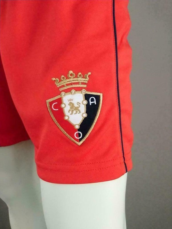 Diadora Soccer Sports Shorts "Osasuna". Rouge. Taille S