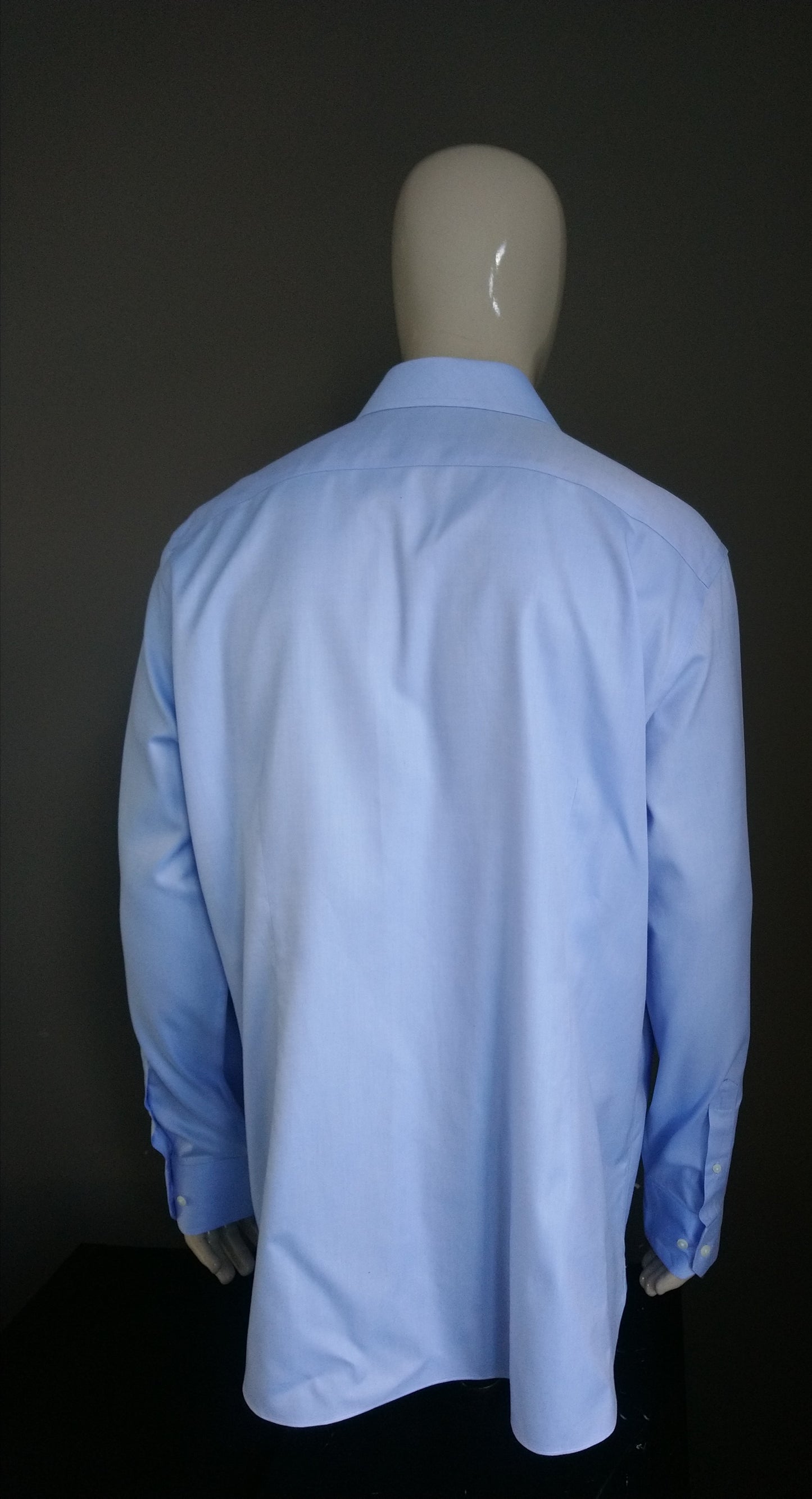 Thomas Maine overhemd. Licht Blauw gekleurd. Maat 46 / XXL / 2XL.