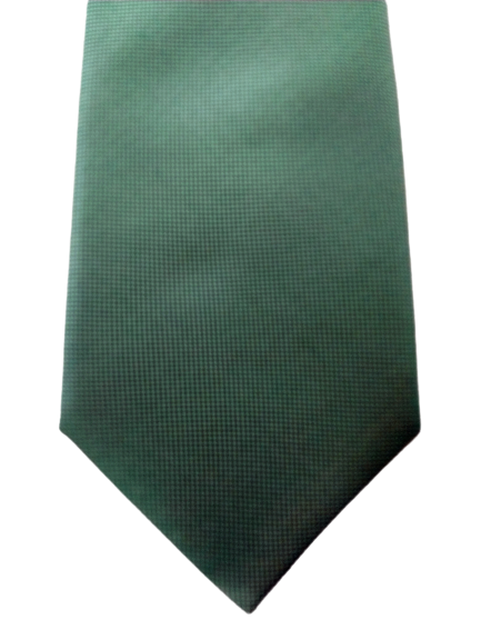Luigi-Krawatte. Glänzend grün. Seide.