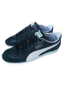 Puma Whirlwind Sneakers. Blanc bleu foncé couleur. Taille 43.