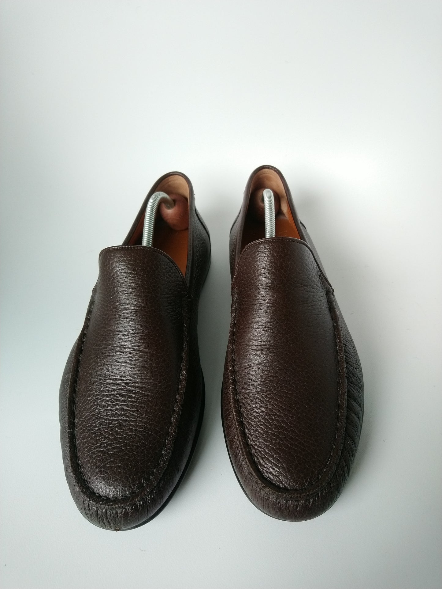 Bally learn moccasins. Dark brown colored. Size 39.5.