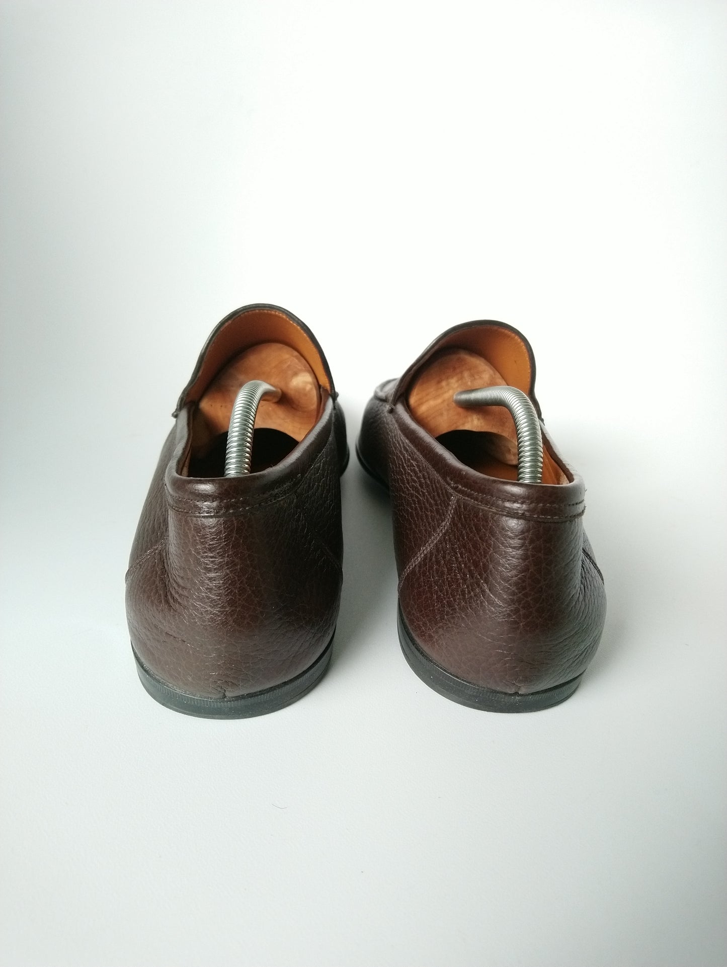 Bally learn moccasins. Dark brown colored. Size 39.5.