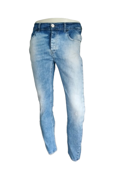 PMDS (Premium Mood Denim Superior) Jeans. Light blue colored. Size W32-L30.  Stretch.