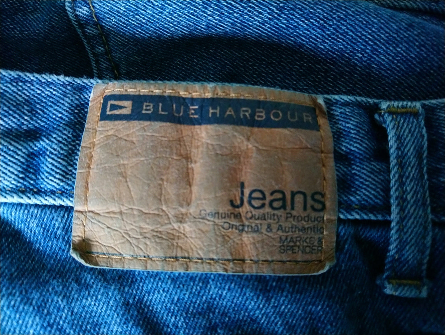 Jean Blue Harbour. Couleur bleue. Taille W32 - L30.