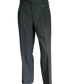 Melka Wollen Pantalon met omslag. Donker Grijs gekleurd. Maat 27 (54 / XL). 52% Wol.