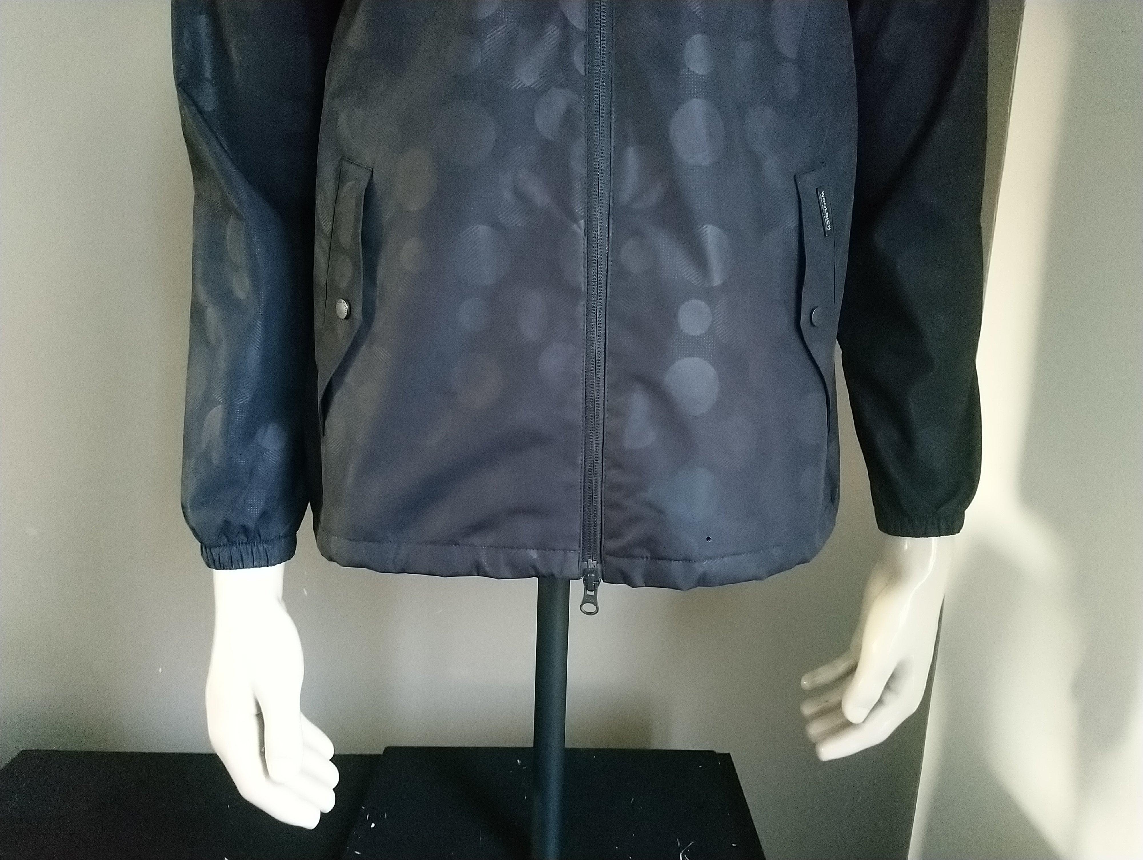 B Wahl Woolrich Sommerjacke zwischen Mantel. Farbig schwarz. Gr e L. Brandgaatje
