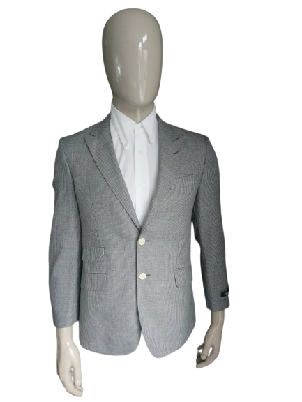 Falabella jacket. Gray striped. Size 24 (50)