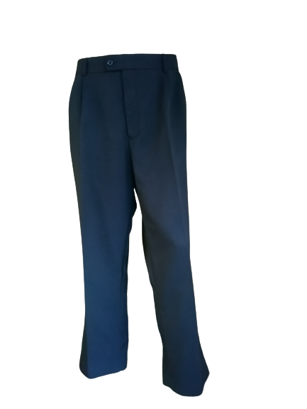 Pantalones de Debenhams. Azul oscuro a rayas. Tamaño 56